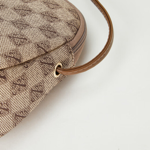 
Bostanton (BOSTANTEN) crossbody shoulder bag women Korean version retro printed small square bag shell mobile phone bag women's gift khaki