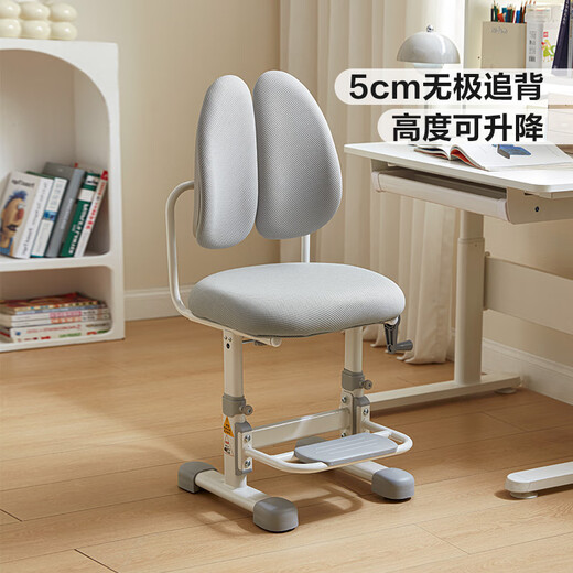 LINSY KIDS林氏儿童学习椅学生写字椅子可升降座椅 【灰】LS690W1-C学习椅