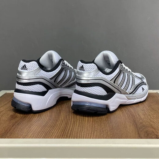 阿迪达斯 （adidas）男鞋秋季新款SPIRITAIN 2000复古老爹鞋运动跑步鞋休闲鞋 JQ1502白色金属银 40