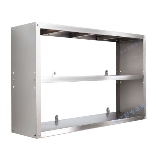 Yusenyi Cocina Acero inoxidable Estante de pared de microondas Microondas Estante de la capa de segunda capa estante de pared Hotel Hotel colgante de la pared Longitud de pared 70 Ancho 30 Altura 40 Segunda capa-695