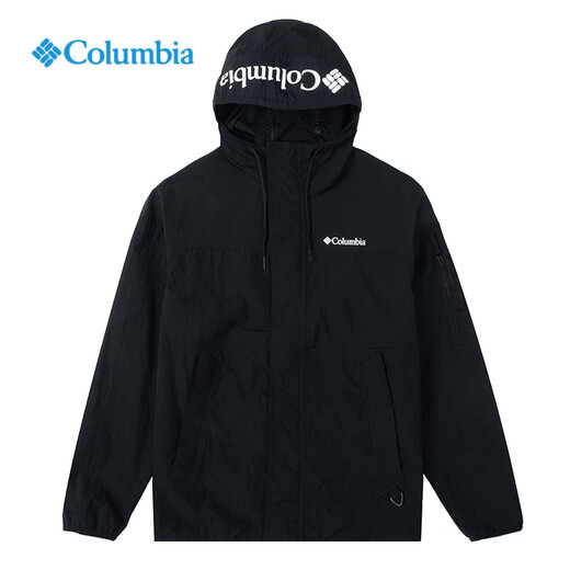
Columbia Columbia Outdoor 2025 Spring and Summer New Men's Water Repellent Breathable Casual Top Hiking Jacket WE4839 011 /Black M /175/96A