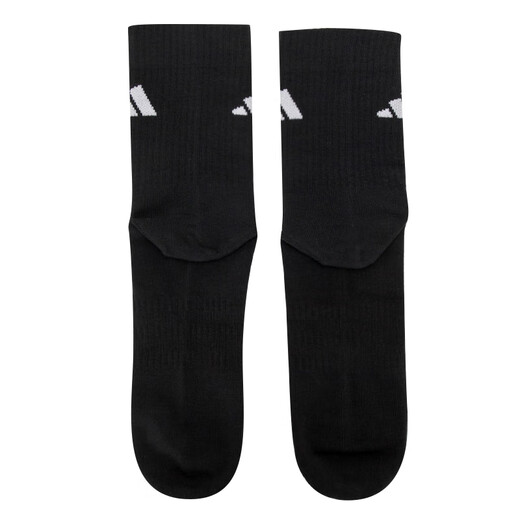 Adidas (adidas) Herrensocken für Frauensocken für Outdoor-Sport und Freizeitsocken für Laufen und Fitnesstraining komfortable und atmungsaktive Socken JC9272 L (empfohlene Größen 43-46)