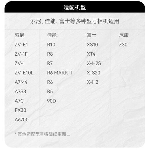 Filmmaker camera radiator Sony a7m4/ZVE10/A7C Canon R5/R6 Fuji XT4 micro-SLR live shooting semiconductor ultra-quiet cooling artifact
