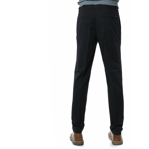 ARMANI/ARMANI EA Herren Eagle Mark Slim Hosen Business Casual Hosen EM001505 AF13784 Schwarz UC001 52