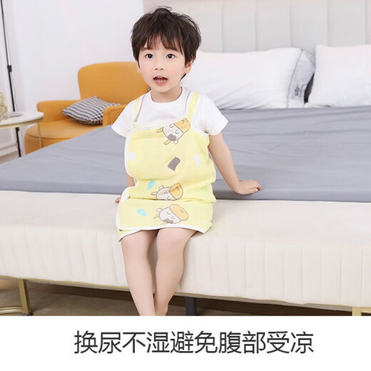 
Ono Seven Days Six-layer cotton yarn Children's sleeping anti-kicking artifact baby belly protection baby prevents cold pure cotton summer gauze