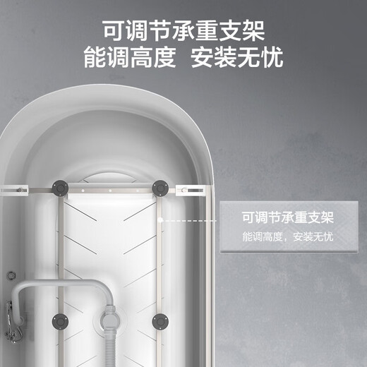 Jiumu (Jomoo) [Customized Product] Badewanne Hausbade B & B Unabhängige kleine Wohnung Badezimmer Badepool YC13117 Wasserhahnblasenmassage Tank-1,7M