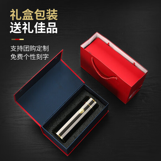 XKJ德国316不锈钢高档保温杯男女士水杯泡茶杯礼品杯商务杯定制刻字 【曜石黑】茶水分离滤网 420ml