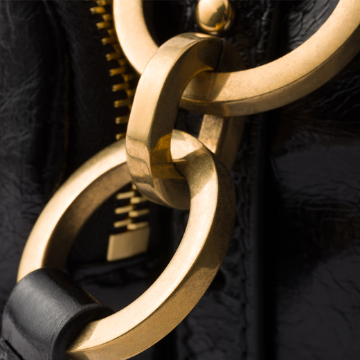 PRADA/Prada gift women's Prada Dangle medium calf leather handbag black