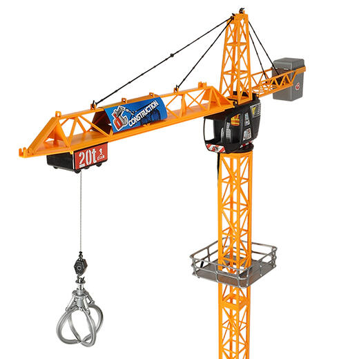 DICKIE TOYS remote control engineering crane 121cm large 350 degree rotating children's electric crane