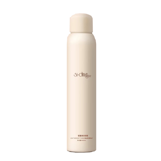 Foamed Hair Wachs Wolle lockiges Haar feuchtigkeitsspenstig langlebig flauschige Styling Elastic Body Form Männer und Frauen Mousse 450 ml*1 Flasche