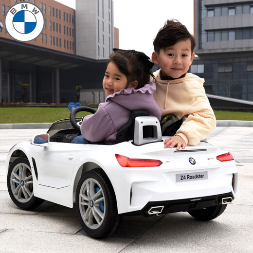 Chilokbo (Chilokbo) Baby Elektroauto Doppel-Allrad-Fernbedienungsauto Baby Spielzeugauto kann als BMW-Auto-Kinderwagen Geschenk verwendet werden
