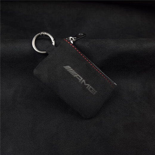 Pangdonglai Qualität Taille Hanging Schlüsselbeutel Auto Herren importiert Technologie Fur Universal einfaches Reißverschlussbeutel Mini Bmw m