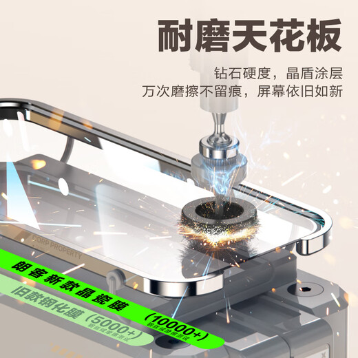 Langke [Special 2 Stücke] Anwendbar für Apple 16 Promax Tempered Film iPhone 16 Promax Mobile Film Vollbildabdeckung HD Staubfestes Ultra-Dünnglas-Anti-Fall-Fall-Schutzfilm