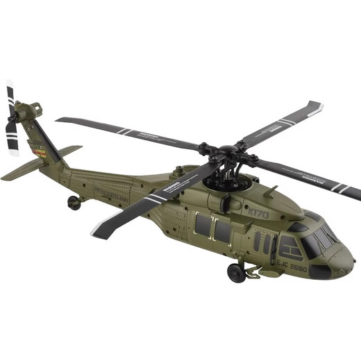 伟力之星 GREAT POWER STAR伟力新品K170黑鹰UH60L遥控直升机四通道4桨仿真无刷定高航模飞机 K170黑鹰直升机【全套到手飞】 畅玩-三电