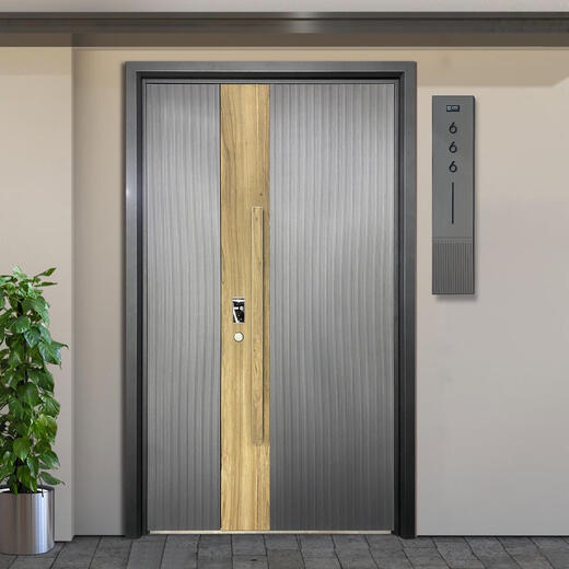 Xmsj Custom Light Luxury Cast Aluminum Door Villa Big Door Mother Door сельская самореализованная самим домом дверь дверь бронированная алюминиевая дверь 9855