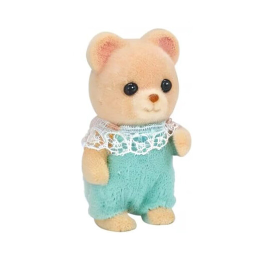 [90% neu] Sylvanische Familien Japanische Version von Babybären, Spielzeugspielzeug und Puppen -Set spielen, Geburtstagsgeschenke für Kinder