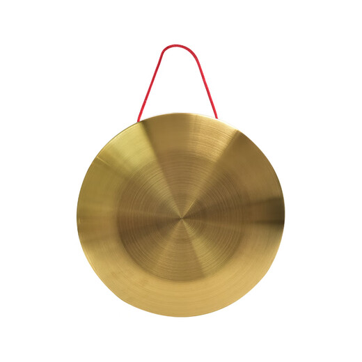 Nanzhong Tonggong 22/32 cm Drei-Sentenz-Leistung mit Halbanzeige, die Schlagzeug und Trommelinstrumente Tonggong Pure Copper Hochwasserprävention Gong 22 cm Tonggong + Gong Hammer Warnung