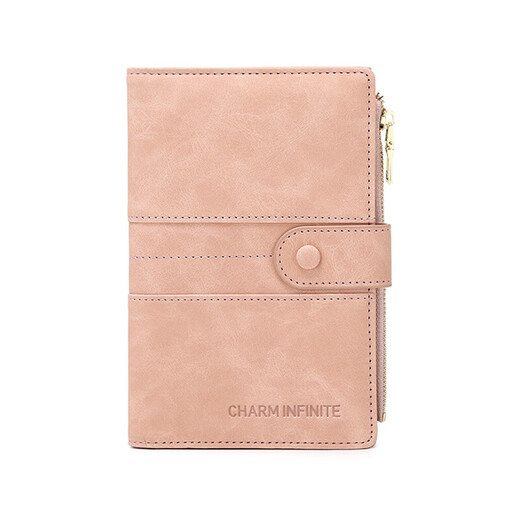 
Feiyuejia wallet for men and women anti-theft passport bag card bag air ticket clip zipper folder multi-function travel portable certificate bag