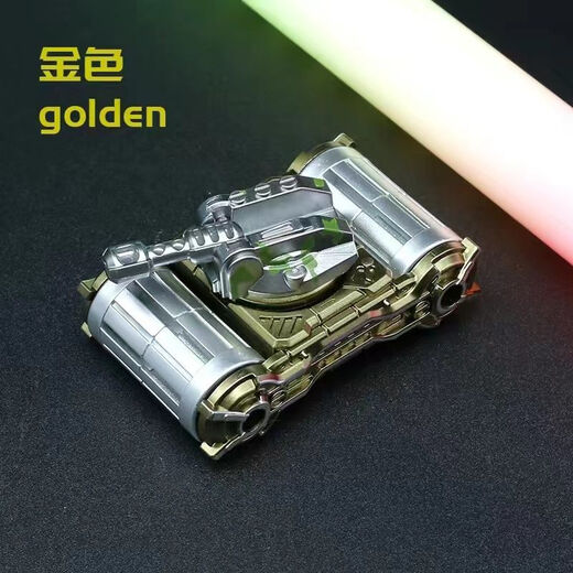 森凯哆新品儿童创意机甲坦克指尖陀螺变形成人解压神器减压的玩具 (蓝绿色)炫酷坦克指尖陀螺