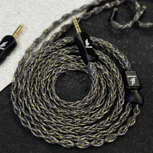 线艺匠黑蠍子（金尾）平衡线耳机升级线 舒尔846二代/AONIC5 4.4mm 直型平衡头