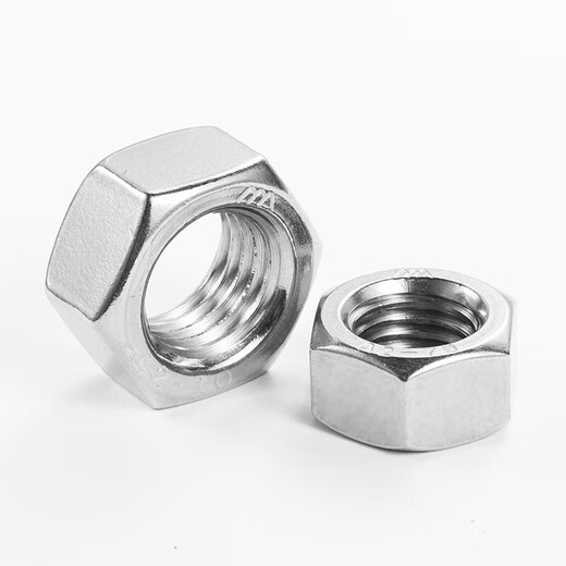 AOZHAN Industrial (AOZHAN) 304 stainless steel hexagonal nut M4-0.7 GB6170-2000 50 pieces