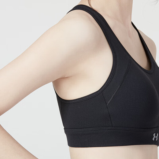 UNDER ARMOUR Women's Sports Bra New Bra Fitness Yoga Pilates Vest Training Running Bra Cycling Bra 1373859-001 XS