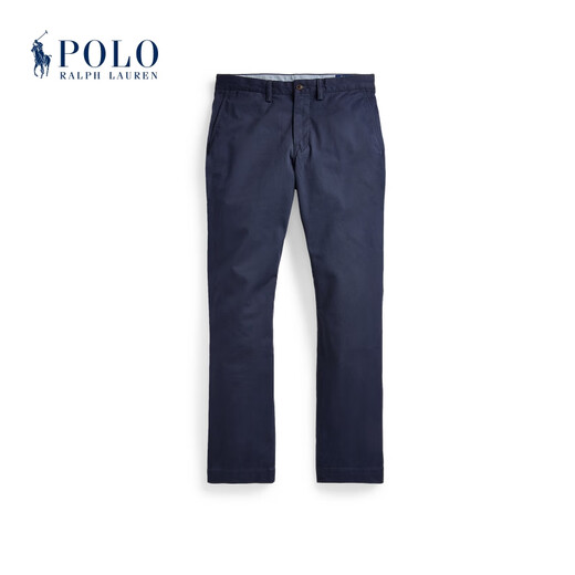 Polo Ralph Lauren Men's Clothing Classic Stretch Straight-Piece Chino Pants RL12171 410-Naval Blue 34 (34/32)