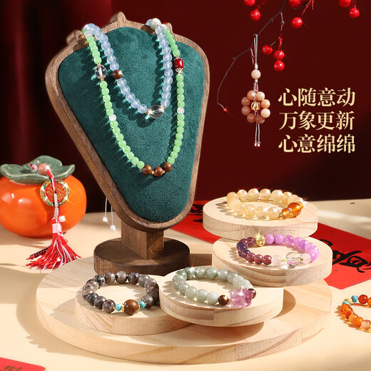 妈宝孖宝儿童女孩玩具2025生日礼物给女生10琉璃珠串珠手链7-14岁12实用