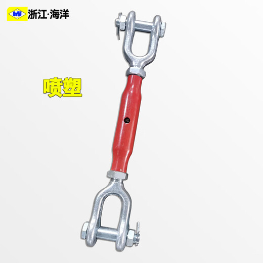 德标钢丝绳花篮螺丝拉紧器DIN1478闭体花兰螺丝管式花篮螺栓闭式 1478 M24*255mm体长 整条