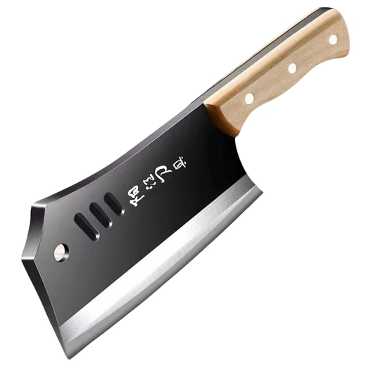 Chu Boyangjiang authentic kitchen knife kitchen household sharp stainless steel bone chopping knife chef's special knife hand forged 1