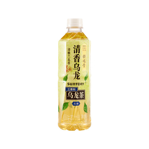 三得利（Suntory）【代言人成毅同款】清香乌龙铁观音（0糖0脂0卡）500ml*15瓶