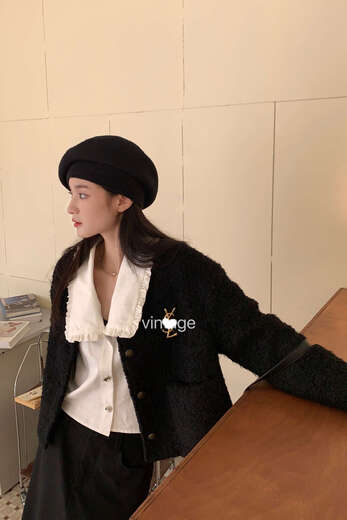 Junbu Braids Shi Xiaoxiang Textured Temperament Brooch Pin Gold YSL