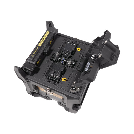 Yinuo IFS-36 Faserschweißmaschine Großkapazität Batterie Metallkörper verdickter Schutzkautschuk vier Motor Hochgeschwindigkeit Fttr Spezialgelb