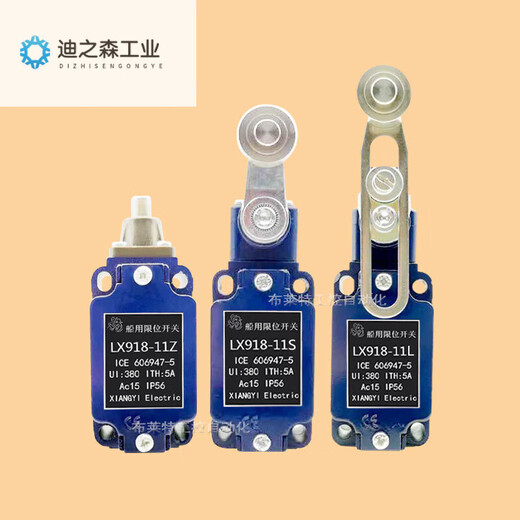 Marine limit travel switch LX918-11G 11Z 11L 11S/120 with roller swing arm waterproof and oil resistant LX918-11L