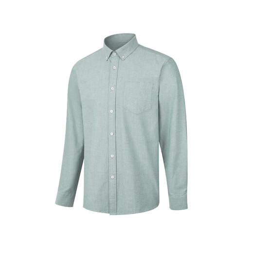 
Made in JD [pure cotton Oxford Spinning] shirt men's autumn long-sleeved men's shirt jacket green 41