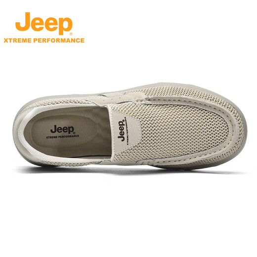 Jeep Herrenschuhe für den Sommer 2025 Neue Leinwandschuhe für atmungsbezogene dünne weiche Sohle -Mesh -Schuhe für Männer.