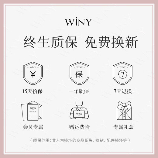 The only (Winy) 999 sterling silver couple ring pair, a pair of practical engagement rings, men's and women's birthday gift jewelry