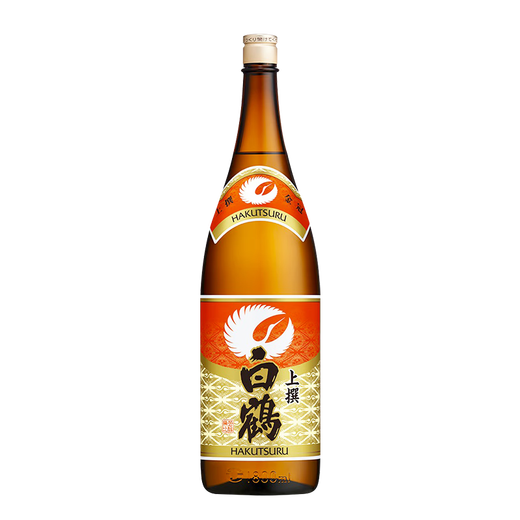 白鹤（Hakutsuru）上选清酒 1.8L 中口15度 日本进口 家庭装口粮酒