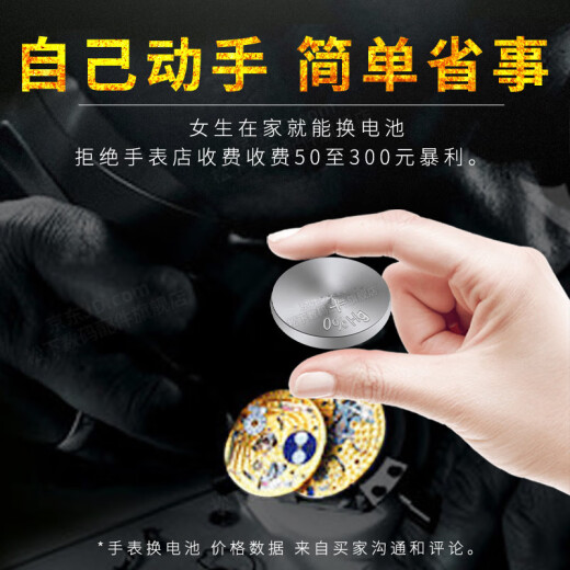 溥畔阿玛尼手表电池AR6054 6091女7329男90004石英纽扣电子原装男女款 2粒 AR11151