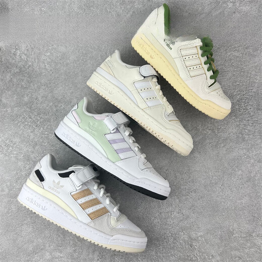阿迪达斯 （adidas）三叶草FORUM 84LOW男女休闲板鞋FZ6296 FZ6253  HQ6938官方旗 GX9049 36