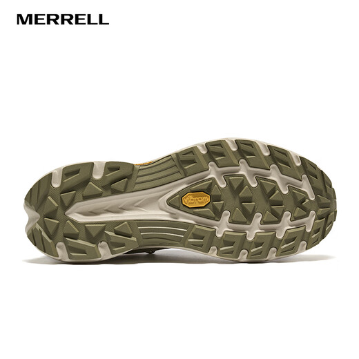 迈乐（Merrell）运动户外徒步FREE STRIDE迈行男减震防滑登山MT6225-01绿卡其42