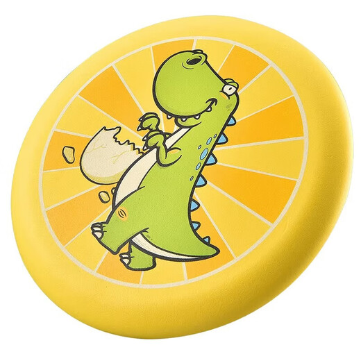 Children Soft Flash Disk Eva Soucounching Soucoun Flying Soucoun maternelle extérieur parent-enfant des jouets sportifs interactifs peut être pivotant Frisbee coloré des enfants --- Couleur aléatoire