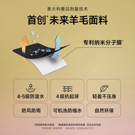 Govan Future Wool Series 4.0 Short Single Shell 2025 New Men's Jacket Black XL