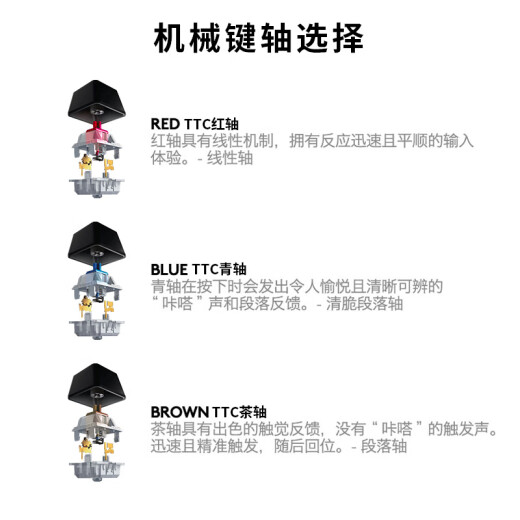 罗技（Logitech） K845机械键盘 有线游戏键盘 办公键盘104键水管工DIY键帽电竞吃鸡节日礼物 K845青轴-艺术大师