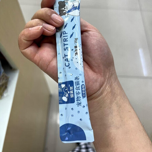 Yusen Yiduo brand packaging is randomly distributed. Timerine cat strips, salmon, chicken, tuna, cat snacks, nutrition strips, 60 tuna sticks (protect stomach and improve eyesight) 0g