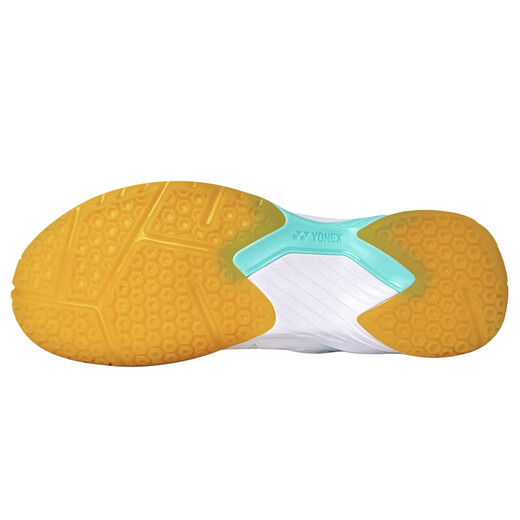 YONEX尤尼克斯羽毛球鞋减震耐磨比赛训练专业动力垫SHB101CR白薄荷37