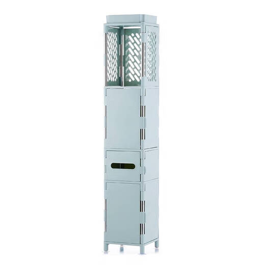 Gabinete de almacenamiento de sujeción Baño de 20 cm Tipo de cajón Gabinete de sujeción de la cocina Rack de almacenamiento de la cocina Baño inodoro Lado del gabinete ultra narró 9224 metros Modelo de lujo blanco