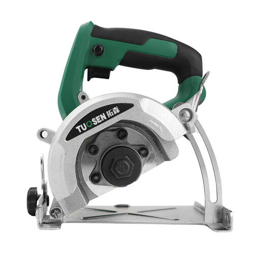 Deutschland und Japan importierte Technologie -Hardware -Werkzeuge tragbarer Marmor elektromechanischer Kreissäge Schneidemaschine kleine Holzstein Öffnen 13820 Tuosen 125 Typ 1400W Marmormaschine 6