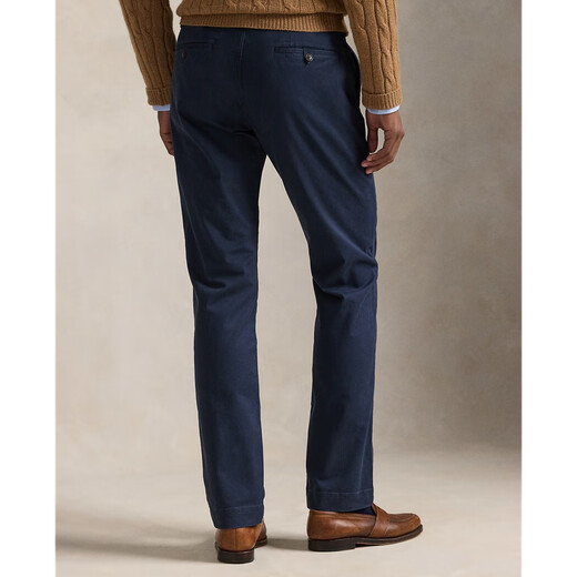 Polo Ralph Lauren Men's Clothing Classic Stretch Straight-Piece Chino Pants RL12171 410-Naval Blue 34 (34/32)