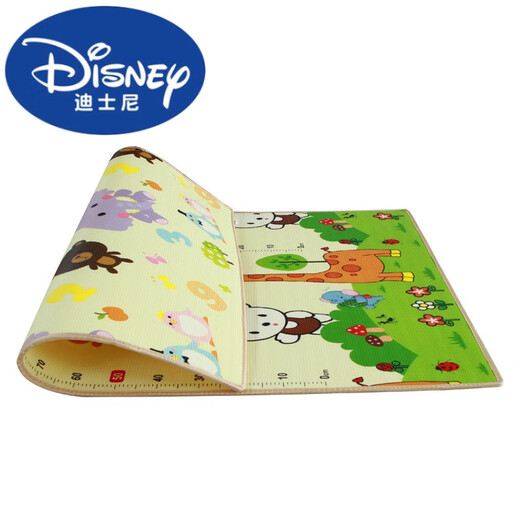 Disney (Disney) Verdickte 3 cm ausgepackte Baby Kinder Anti-Fall-Matten Badezimmer Fenster Wohnzimmer Schaumkriechkissen Haushaltsbadezimmer Matte 3 cm verdickter Muster ohne Schnitt zufälliges lockiges Haar ab 20 cm